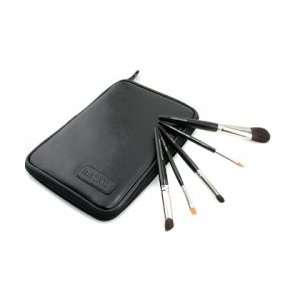   Set ( 5x Travel Length Brush, 1x Brush Case )   5pcs+1case Beauty