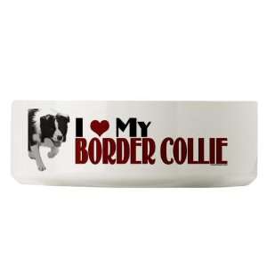  Border Collie Dog Large Pet Bowl by  Pet 