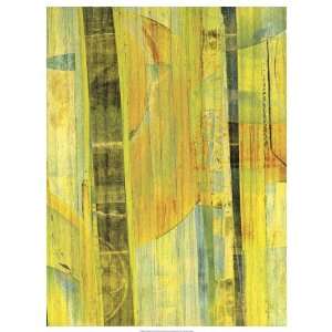  Ricki Mountain   Yellow Mix II Giclee