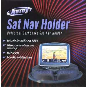 Auto1 Sat Nav Gps Holder Mat Cushion Dashboard Non Slip Universal Non 