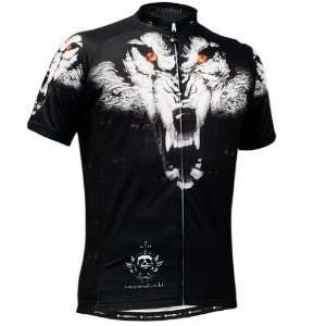 Fixgear Cycling Jersey Black Fox Custom Road Bike Clothes (Cs1802) 738 