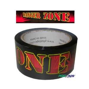  Phat Tape Danger Zone Red and Black 2x55 Yard Roll of 