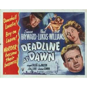  Deadline at Dawn Movie Poster (22 x 28 Inches   56cm x 