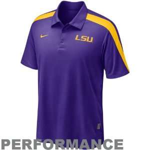  Nike LSU Tigers Purple 2011 Coaches Hot Route Performance 