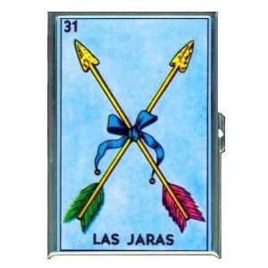  Loteria Las Jaras Arrows Color ID Holder, Cigarette Case 