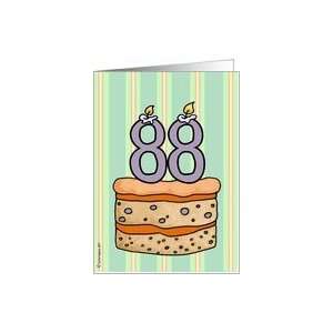  birthday   cake & candle 88 Card: Toys & Games