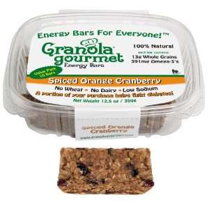   Cranberry Energy Bars  Original (10 Bars): Health & Personal Care