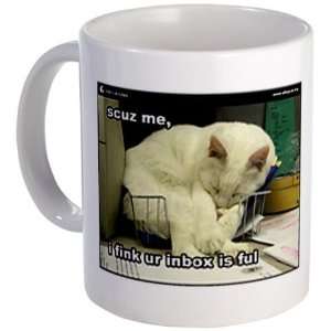 Alley Cat Allies LOLcats   Inbox Full Cats Mug by   