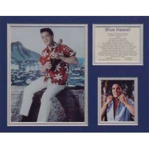  Elvis Presley Blue Hawaii Picture Plaque Framed