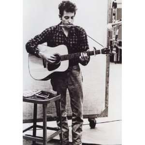   Dylan Poster, Playing Guitar & Harmonica, Folk, Rock, Iconic Musician