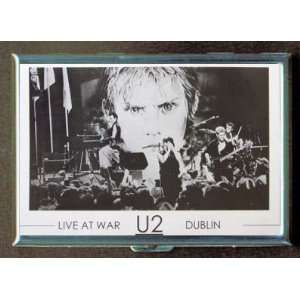 U2 LIVE AT WAR DUBLIN POSTER ID Holder, Cigarette Case or Wallet: MADE 