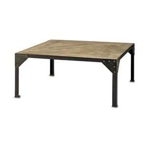  Currey and Company 3043 Worktop   Coffee Table, Rustic 