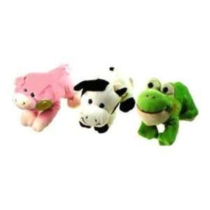  3 Asst Plush Farm Animals Case Pack 72: Toys & Games