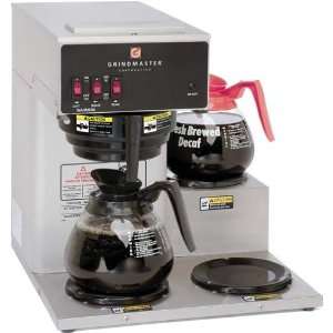 Grindmaster BL3PW Triple Warmer Pourover Coffee Brewer With Stainless 