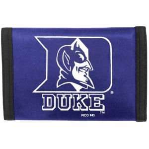 Duke Blue Devils Velcro Wallet:  Sports & Outdoors
