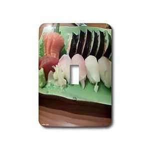 Rick London Fine Art Sushi Gifts   Mixed Sushi   Light Switch Covers 