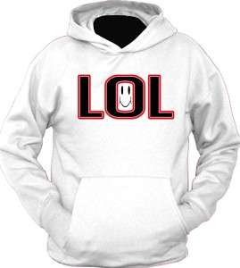 LOL Laugh Out Loud Computer Text Funny Hoodie T Shirt  
