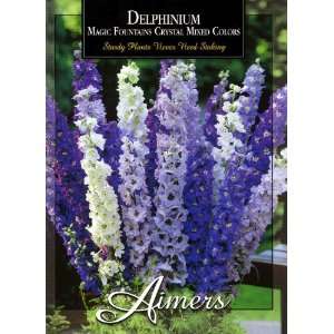  Aimers 3204 Delphinium Magic Fountains Crystal Mix Seed 