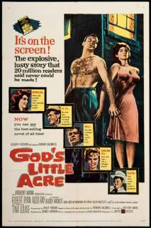 Gods Little Acre 1958 Original US Movie Poster 1 Sheet  