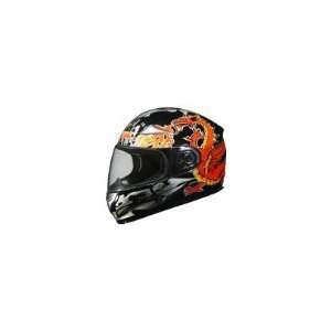   Helmet , Color: Black, Style: Dragon, Size: XL 0101 3389: Automotive