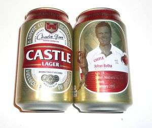 CASTLE LAGER BEER can SOUTH AFRICA Cricket BOTHA New  