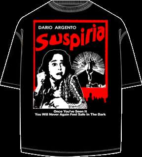 Suspiria T Shirt #3 (Dario Argento, All Sizes)  
