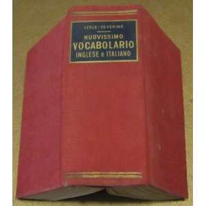   Nuovissimo Vocabolario Inglese e Italiano Agostino Severino Books
