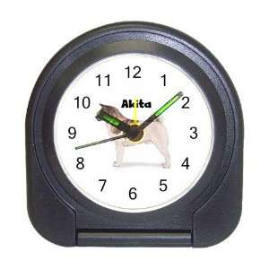  Akita Travel Alarm Clock