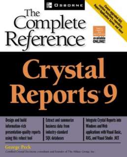 Crystal Reports(R) 9 The Complete Reference