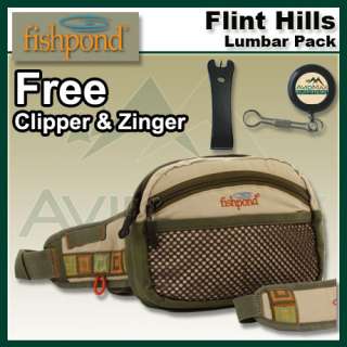 Fishpond Flint Hills Lumbar Waist Pack Clay 816332004100  