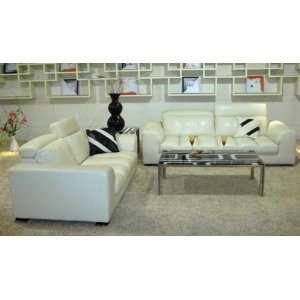  Vig Furniture Bo 3933 3 Modern Leather Sofa Set: Home 
