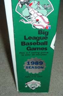 Vintage Replay Games Major League Baseball 1989 Season   Complete 