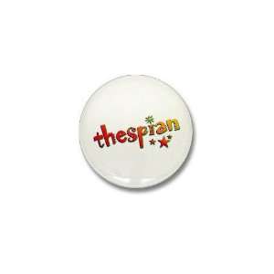  Thespian Stars Art Mini Button by CafePress: Patio, Lawn 