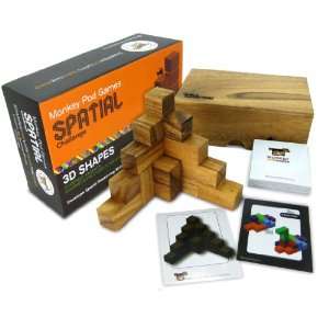  Monkey Pod Games Spatial Challenge   3D Shapes of Animals 
