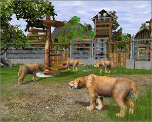 Wildlife Zoo PC CD animal care, landscaping sim game  