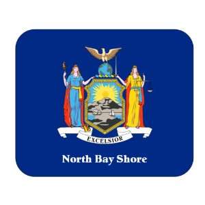   State Flag   North Bay Shore, New York (NY) Mouse Pad 
