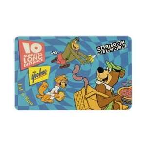 Collectible Phone Card 10m Yoo Hoo & Cartoon Network Yogi Bear Eat 