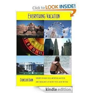 Everything Vacation 2011 Duncan Bain  Kindle Store