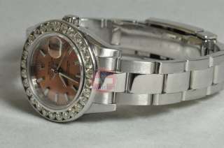 Rolex Lady Oyster Perpetual Datejust 179160 with Diamond Bezel  