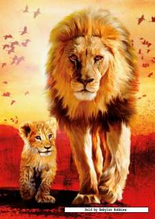 NEW Ravensburger jigsaw puzzle 1000 pcs Baby Lion First Steps 190515 