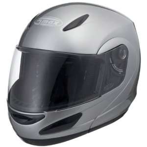  Gmax 44S Modular Helmet   Silver Medium: Everything Else