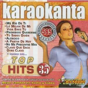  Karaokanta KAR 4565   Top Hits 35   Spanish CDG Various 