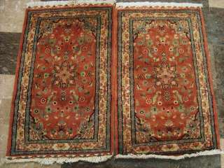 the rug to appear dull when viewed from one side, and shiny from the 