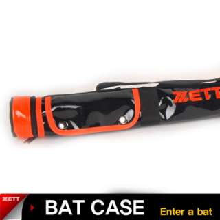 ZETT Baseball Bat Bag Single Equipment Bags Black/Orang  