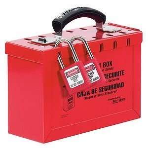  Portable Red Group Lock Box   Latch Tight: Home 