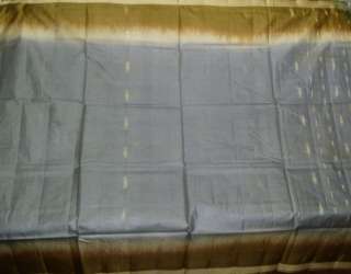 Antique Vintage 100% Pure Real Silk Sari 5 Yards Fabric Saree  