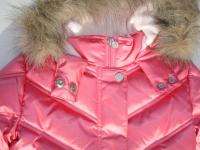 NWT New Tommy Hilfiger Girls Hooded Down Jacket sz 12m  