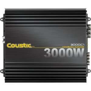  3000C1 Car Amplifier   1 x 200 W @ 4 Ohm   1 x 350 W @ 2 