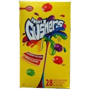 Fruit Gushers .9oz 28 Count  Grocery & Gourmet Food