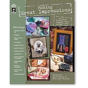   GREAT IMPRESSIONS Polymer Clay Stamping Crafts Book